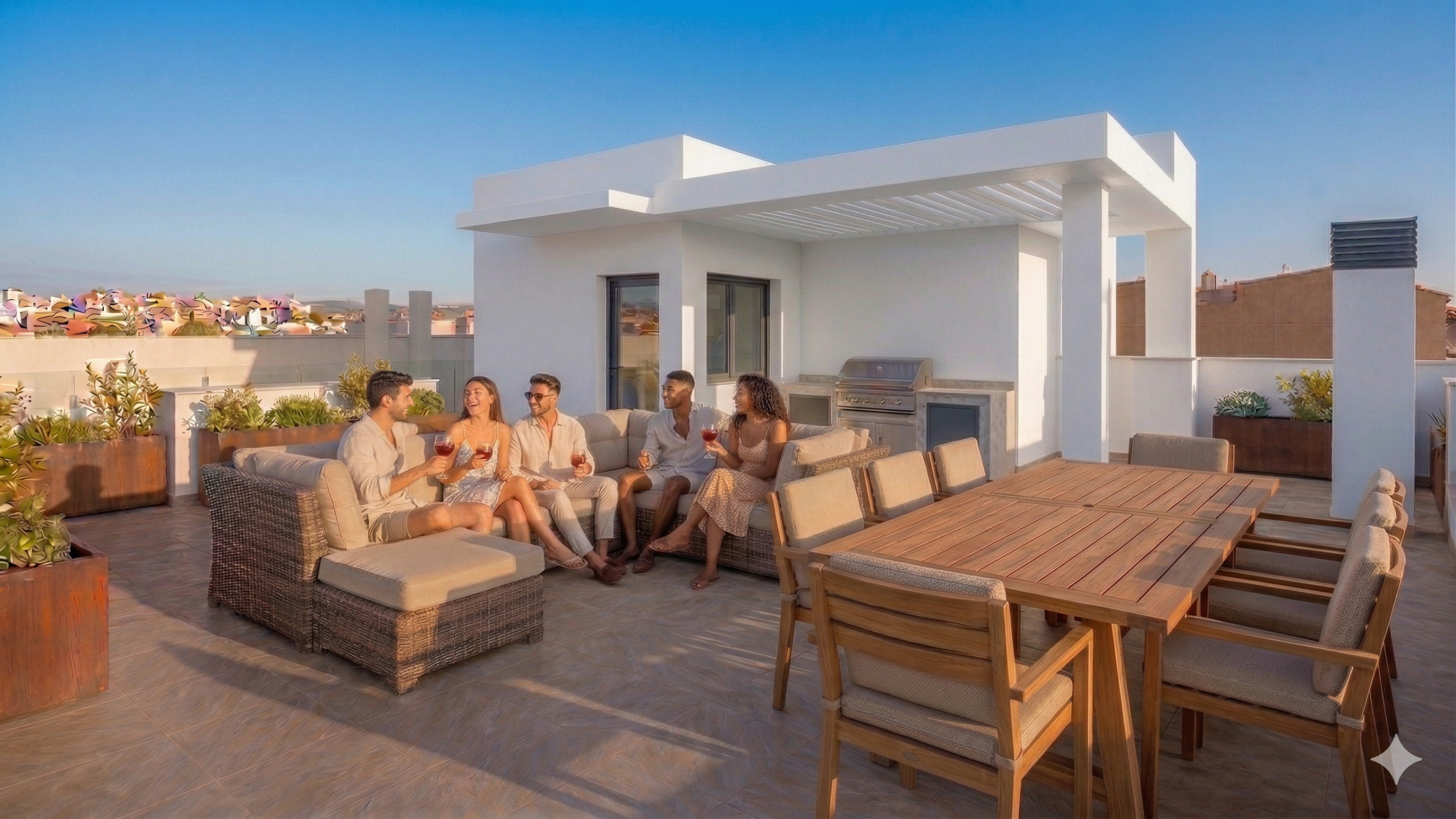 Cyblo Two terraza comunitaria